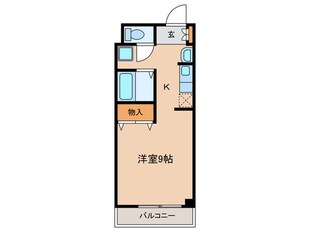 メルベーユ伊勢の物件間取画像